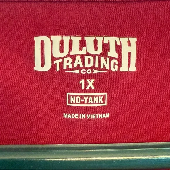 Duluth Trading Co No Yank Tank Top Women's Size 1X - Picture 3 of 3